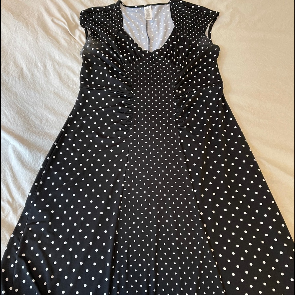 Black & White Polka Dot dress